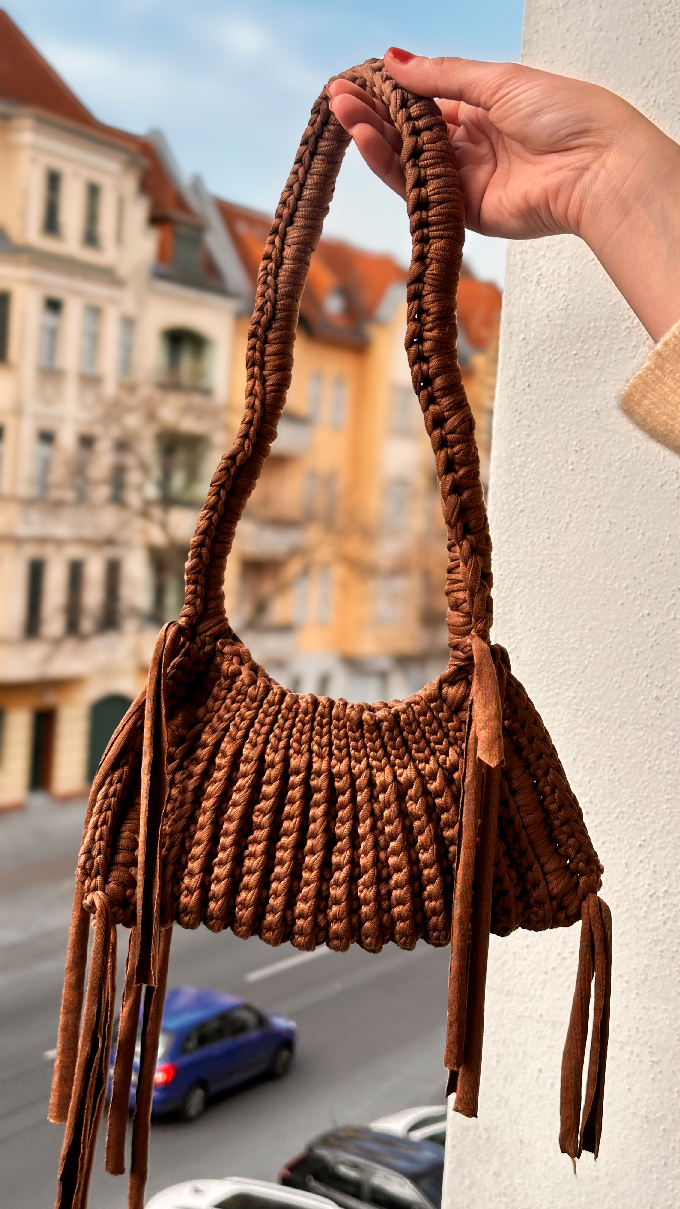 Bolsa com franjas